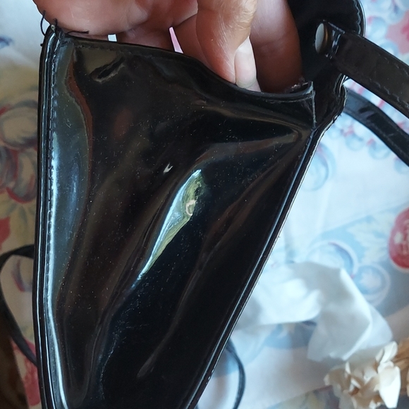 Vintage patent leather clutch - Picture 9 of 11